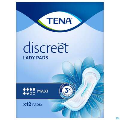 Inkontinenz Tena/lady Discreet Einlage Maxi 760979 12st, A-Nr.: 5184111 - 02