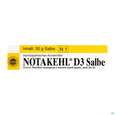 Sie sehen eine Packung Notakehl Salbe D3 30g, Produktbild: 01 Notakehl Salbe D3 30g, A-Nr.: 2417112 - 01