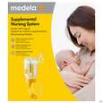 Sie sehen eine Packung Medela Brusternaehrungs-set Neu 1st, Produktbild: 02 Medela Brusternaehrungs-set Neu 1st, A-Nr.: 5743929 - 02