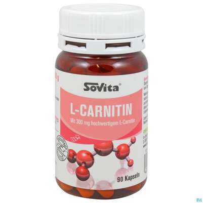 L-carnitin Kapseln Sovita 90st, A-Nr.: 3862972 - 02