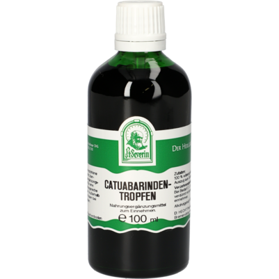 Sie sehen eine Packung CATUABARINDEN TROPFEN 100 ML, Produktbild: 01 CATUABARINDEN TROPFEN 100 ML, A-Nr.: 4877935 - 01