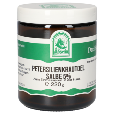 PETERSILIENKRAUTÖL SALBE 5% 220 G, A-Nr.: 5357994 - 01