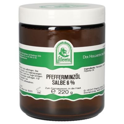 PFEFFERMINZÖL SALBE 6% 220G, A-Nr.: 5304130 - 01