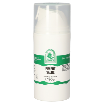 Sie sehen eine Packung PIMENT SALBE 90 G, Produktbild: 01 PIMENT SALBE 90 G, A-Nr.: 5471419 - 01