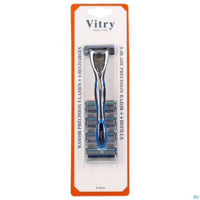Vitry Nachfüllklingen Für 5 Klingen Rasierer (x4) 4pcs, A-Nr.: 5609958 - 03