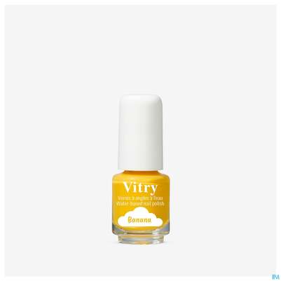 Sie sehen eine Packung Vitry Wasser-nagellack Banana 4ml, Produktbild: 05 Vitry Wasser-nagellack Banana 4ml, A-Nr.: 5820624 - 05