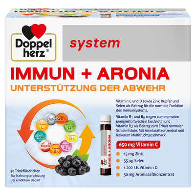 Doppelherz system IMMUN + ARONIA - UNTERSTÜTZUNG DER ABWEHR, A-Nr.: 5678014 - 01