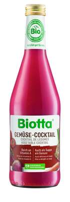 Biotta Bio - Gemüse -Cocktail Saft, 500 ml, A-Nr.: 4247915 - 01