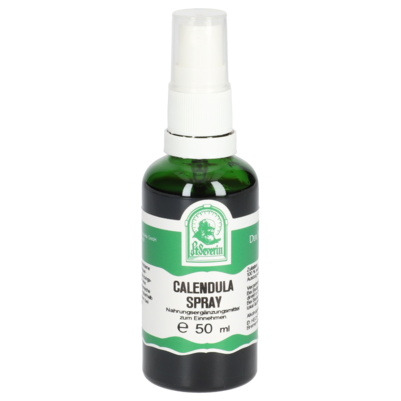 Sie sehen eine Packung CALENDULA SPRAY 50 ML, Produktbild: 01 CALENDULA SPRAY 50 ML, A-Nr.: 5726523 - 01