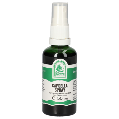 Sie sehen eine Packung CAPSELLA SPRAY 50 ML, Produktbild: 01 CAPSELLA SPRAY 50 ML, A-Nr.: 5778158 - 01