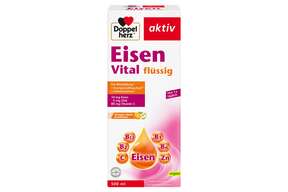 Doppelherz Eisen Vital flüssig - mit Orangen-Apfel-Geschmack, A-Nr.: 5677612 - 01