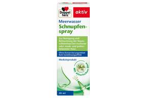 Doppelherz Meerwasser Schnupfenspray - Mit ätherischen Ölen, A-Nr.: 5677090 - 01