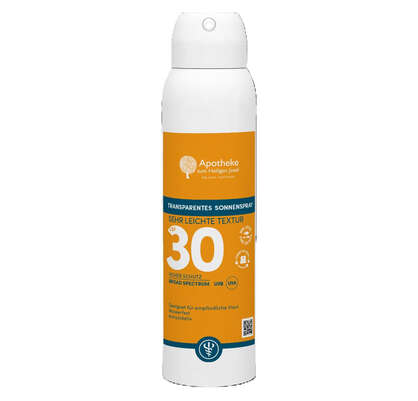 Unifarco Transparenter Sonnenspray LSF 30, 200ml, A-Nr.: 8062696 - 01