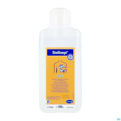 Sie sehen eine Packung Stellisept Med Antimikrob.waschlotion -hartmann 500ml, Produktbild: 08 Stellisept Med Antimikrob.waschlotion -hartmann 500ml, A-Nr.: 3699207 - 08