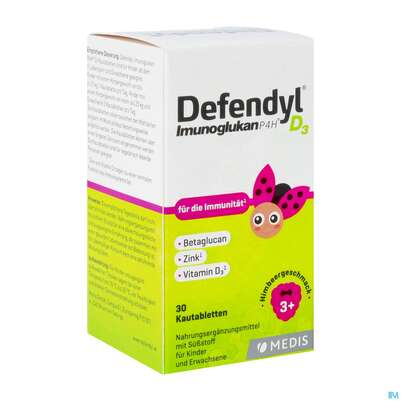 Defendyl Imunoglukan D3 Kautabl 30st, A-Nr.: 5791265 - 02
