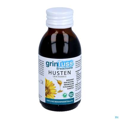 Sie sehen eine Packung Hustensaft Aboca Grintuss Erwachsene Jugendliche Ab 12jahre 128g, Produktbild: 05 Hustensaft Aboca Grintuss Erwachsene Jugendliche Ab 12jahre 128g, A-Nr.: 5571902 - 05