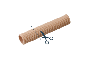Gel+ Gewebe Finger-/ Zehenschlauch klein 10 cm 2 Stk., A-Nr.: 4496297 - 01