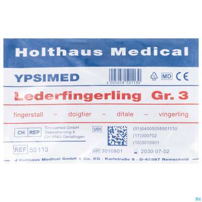 Fingerlinge Leder-ypsimed Gr 3 1st, A-Nr.: 5139688 - 06