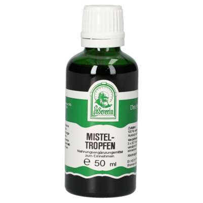 Sie sehen eine Packung MISTEL TROPFEN 50 ML, Produktbild: 01 MISTEL TROPFEN 50 ML, A-Nr.: 4246614 - 01