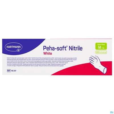 Untersuchungshandschuhe Peha/soft/puderfrei Nitrile Unsteril White Xl 180st, A-Nr.: 3994076 - 03