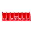 APOfit Wochendispenser 1 Dosierer Box rot, A-Nr.: 5965050 - 01