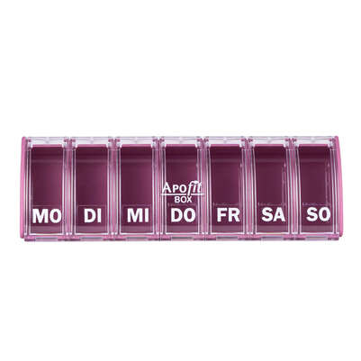 APOfit Wochendispenser 1 Dosierer Box flieder, A-Nr.: 5965038 - 01