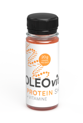 Sie sehen eine Packung OLEOvital PROTEIN SHOT - Eiweißreicher Shot mit Vitaminen, Produktbild: 03 OLEOvital PROTEIN SHOT - Eiweißreicher Shot mit Vitaminen, A-Nr.: 5947106 - 03
