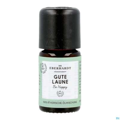 Sie sehen eine Packung Aetherische Oele Dr.eberhardt Bio Gute Laune 5ml, Produktbild: 10 Aetherische Oele Dr.eberhardt Bio Gute Laune 5ml, A-Nr.: 5766586 - 10