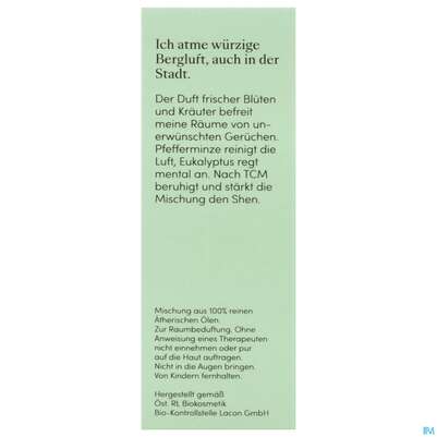 Sie sehen eine Packung Aetherische Oele Dr.eberhardt Bio Luftreiniger 10ml, Produktbild: 05 Aetherische Oele Dr.eberhardt Bio Luftreiniger 10ml, A-Nr.: 5766356 - 05