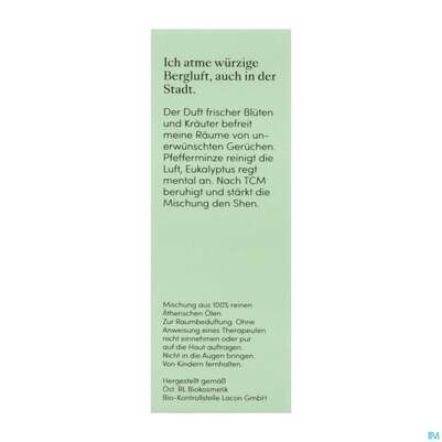 Sie sehen eine Packung Aetherische Oele Dr.eberhardt Bio Luftreiniger 10ml, Produktbild: 06 Aetherische Oele Dr.eberhardt Bio Luftreiniger 10ml, A-Nr.: 5766356 - 06