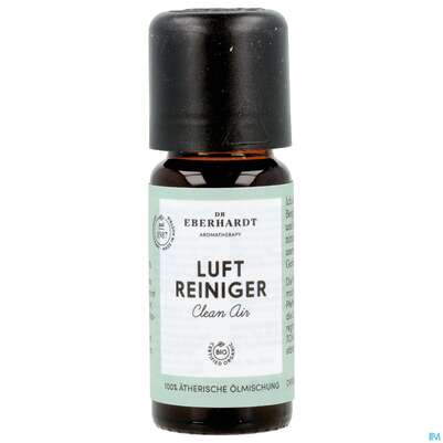 Sie sehen eine Packung Aetherische Oele Dr.eberhardt Bio Luftreiniger 10ml, Produktbild: 09 Aetherische Oele Dr.eberhardt Bio Luftreiniger 10ml, A-Nr.: 5766356 - 09