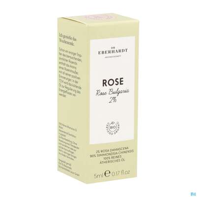 Aetherische Oele Dr.eberhardt Bio Rose Bulg. 2% 5ml, A-Nr.: 5765641 - 02
