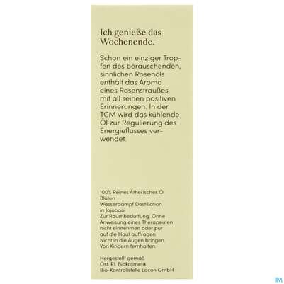 Aetherische Oele Dr.eberhardt Bio Rose Bulg. 2% 5ml, A-Nr.: 5765641 - 05
