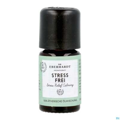 Sie sehen eine Packung Aetherische Oele Dr.eberhardt Bio Stressfrei 5ml, Produktbild: 10 Aetherische Oele Dr.eberhardt Bio Stressfrei 5ml, A-Nr.: 5766652 - 10
