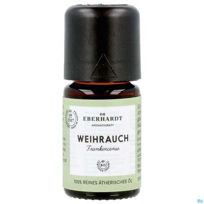 Sie sehen eine Packung Aetherische Oele Dr.eberhardt Bio Weihrauch 5ml, Produktbild: 09 Aetherische Oele Dr.eberhardt Bio Weihrauch 5ml, A-Nr.: 5765807 - 09