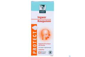 Baders Protect Ingwer Kaugummi -cur 20st, A-Nr.: 5383862 - 01