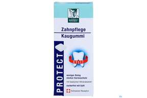 Baders Protect Zahnpflege Kaugummi Cur 20st, A-Nr.: 4111529 - 01