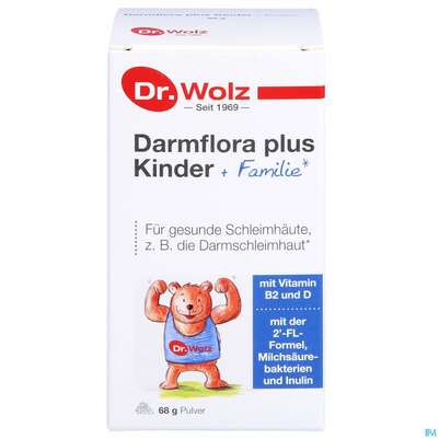 Darmflora Plus Dr.wolz Kinder Pulver +familie Nr 60519 68g, A-Nr.: 5186699 - 01