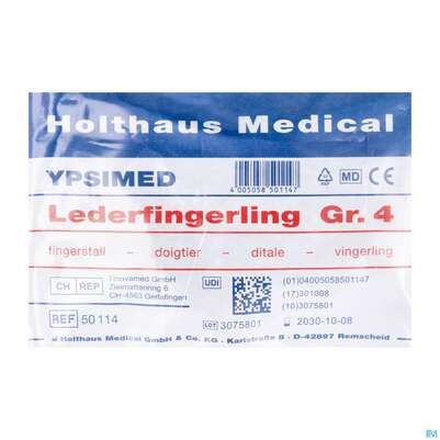 Fingerlinge Leder-ypsimed Gr 4 1st, A-Nr.: 5139694 - 01