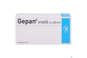 Gepan Instill 2mg/ml Fertigspritze Lösung Sterile Natrium Chondroitinsulfat 0,2%4x40m 160ml, A-Nr.: 3795879 - 01