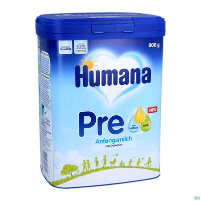 Humana Anfangsmilch Pulver Von Geburt An Pre 750g, A-Nr.: 5417041 - 03