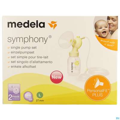 Medela Symphony/einzelpumpset Personalfit+ Gr.l 27mm 1st, A-Nr.: 5409484 - 01