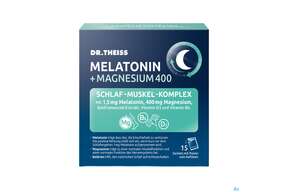 Melatonin +magnesium 400 Schlaf-muskel-komplex Dr.theiss 15st, A-Nr.: 5979046 - 01