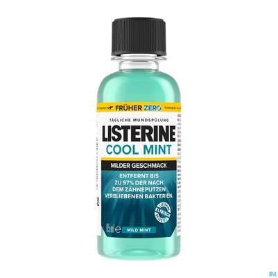 Mundwasser/spuelung Listerine Coolmint-johnson+johnson Milder Geschmack 95ml, A-Nr.: 4121491 - 01