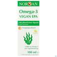 Omega -3 Norsan Oel/vegan/epa/hochd. Orangengeschmack 100ml, A-Nr.: 5948034 - 01