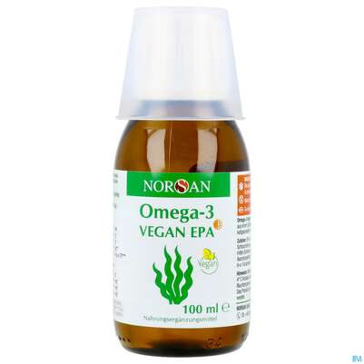 Omega -3 Norsan Oel/vegan/epa/hochd. Orangengeschmack 100ml, A-Nr.: 5948034 - 09