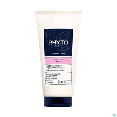 Sie sehen eine Packung Phyto Curls Hydration Conditioner 175ml, Produktbild: 02 Phyto Curls Hydration Conditioner 175ml, A-Nr.: 5932091 - 02