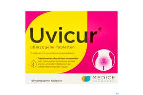 Uvicur Ueberzogene Tabl 40st, A-Nr.: 5543372 - 01