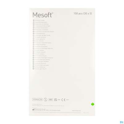 Vlieskompressen Mesoft/set Steril 10x 10cm 30x5 150st, A-Nr.: 1652348 - 05