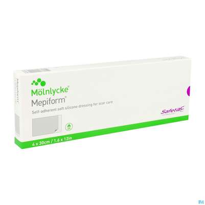 Wundverband Mepiform Silikonverband Selbsthaftend 4x 30cm 5st, A-Nr.: 2211770 - 02